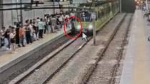 Bursa Nilüfer'de bir kişi, trenin önüne atladı